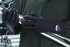 Polyco Healthline Black Latex Work Gloves, Latex Coating