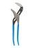 Channellock Water Pump Pliers, 514 mm Overall, Straight Tip, 76mm Jaw