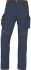 Delta Plus MACH CORPORATE Navy/Black Unisex's Poly/Cotton Tear Resistant Trousers 26/29in, S Waist