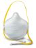 Moldex Air Series Disposable Respirator for General Purpose Protection, FFP3, Valved, Moulded, 10 per Package