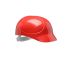 Centurion Safety Red Standard Peak Bump Cap, HDPE Protective Material