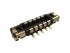Amphenol ICC 103 Series Vertical Surface Mount PCB Header, 6 Contact(s), 0.35mm Pitch, 2 Row(s), Shrouded