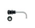RHD-1100-2500-F9PD67PR Bivar, Panel Mount Right Angle LED Light Pipe, Diffused Round Lens