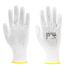 Portwest White Pylon Work Gloves, Size Small