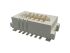 Amphenol ICC Conan Lite Series Vertical PCB Mount PCB Socket, 11-Contact, 1mm Pitch, Solder Termination