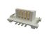 Amphenol ICC Conan Lite Series Straight, Vertical PCB Header, 9 Contact(s), 1.0mm Pitch, Shrouded
