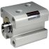 SMC Fast hydraulikcylinder, serie CHDKG, Slaglængde: 40mm