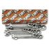 BETA 15-Piece Ratchet Spanner Set, 6 mm, 7 mm, 8 mm, 9 mm, 10 mm, 11 mm, 12 mm, 13 mm, 14 mm, 15 mm, 16 mm, 17 mm, 18