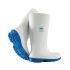 Botas de agua de seguridad Unisex Bekina de color Blanco, talla 39