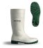 Dunlop White Steel Toe Capped Unisex Safety Boots, UK 8, EU 42
