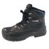 Pro Fit P300 Black Steel Toe Capped Unisex Safety Boots, UK 8, EU 42