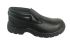 Reldeen R703 Black Steel Toe Capped Unisex Safety Boots, UK 3