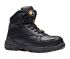 V12 Footwear Black ESD Safe Composite Toe Capped Womens Safety Boots, UK 4, EU 37