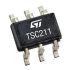 TSC211IYCT STMicroelectronics, Current Sensing Amplifier Single 6-Pin SC70-6