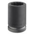 Facom 22mm, 3/4 in Drive Impact Socket, 50 mm length