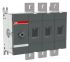 ABB 3P Pole Screw Mount Switch Disconnector - 1250A Maximum Current, 1200kW Power Rating, IP00