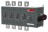ABB 4P Pole Screw Mount Switch Disconnector - 630A Maximum Current, 630kW Power Rating, IP00