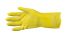 Pro-Val Thrifty Yellow Natural Rubber Latex General Purpose Work Gloves, Size 7, Small, Latex Coating