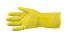 Pro-Val Thrifty Yellow Natural Rubber Latex General Purpose Work Gloves, Size 8, Latex Coating