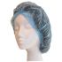 Pro-Val Blue Disposable Hair Cap for Beauty Industry, Food Industry, General Industry, Medical Use, 21 in, Hair Net Type
