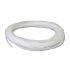 RS PRO Translucent White Flexible Tube, 12mm ID, Rubber, 25m