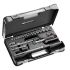 Facom 24-Piece Metric 3/8 in Standard Socket Set with Ratchet, 6 point