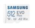 Samsung 512 GB MicroSDXC Micro SD Card, A1, U1, V10