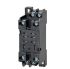 Omron Relay Socket for use with LY Series Bi-polar Relay 8 Pin, DIN Rail, 2000V