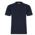 Orn Black Cotton, Recycled Polyester Short Sleeve T-Shirt, UK- L, EUR- L