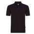Orn Osprey EarthPro Poloshirt Black Cotton, Recycled Polyester Polo Shirt, UK- 2XL, EUR- 2XL