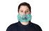 Szakállvédő maszk Igen Zöld Polipropilén Nem for Élelmiszeripar