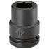 Facom 1 1/4in, 3/4 in Drive Impact Socket, 56 mm length