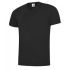 Uneek Black 100% Cotton Short Sleeve T-Shirt, UK- 3 XL in, 50-52 in, EUR- 3 XL
