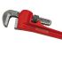 Facom Pipe Wrench, 350 mm Overall, 60mm Jaw Capacity