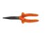 Facom Long Nose Pliers, 200 mm Overall, Straight Tip, VDE/1000V, 69mm Jaw