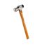 Facom Steel Ball-Pein Hammer with Hickory Wood Handle, 280g