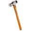 Facom Steel Ball-Pein Hammer with Hickory Wood Handle, 140g