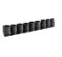 Facom 9-Piece Metric 1/2 in Impact Socket Set , 6 point