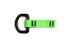 Never Let Go 60mm x 12mm Steel Tool Lanyard Tool Tether, 1kg Capacity
