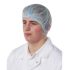 Pro Fit Red Disposable Hair Cap for Food Industry Use, One-Size, Mob Cap Type, Non-Metal Detectable