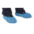 Reldeen Blue Disposable Shoe Cover, One Size, For Use In Food, Industrial