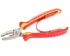 Facom Combination Pliers, 185 mm Overall, Flat Tip, VDE/1000V