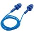 Uvex uvex whisper Corded Reusable Ear Plugs, 27dB, Blue, 50Pair Pairs per Package