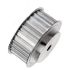 OPTIBELT Timing Belt Pulley, Aluminium 25mm Belt Width x 5mm Pitch, 12 Tooth