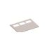 ABB RAL 7035 Roof Plate, 360mm W, 325mm L for Use with Cabinets TriLine