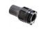 TE Connectivity CES Series 1-3/8-12 UNF Cable Gland Locknut With Locknut, Modified Polyolefin, 15.2mm, Black