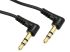 RS PRO Male 3.5 mm Stereo Jack to Male 3.5 mm Stereo Jack Aux Cable, 300mm