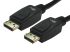 RS PRO Male Display Port to Male Display Port Display Port Cable, 8K, 1m