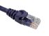 RS PRO Cat6 Ethernet Cable, RJ45 to RJ45, Purple, 2m