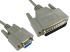 RS PRO 2m 9 pin D-sub to 25 pin D-sub Serial Cable